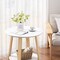 Artificial Flowers, Faux Flowers in Vase Small White Daisy Decor Mini Silky Artificial Daisies Fake Plant Flower Decor for Home Decor Indoor Centerpiece Table Decorations
